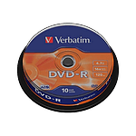 Verbatim DVDR 16x Advanced AZO Bobina 10u 47GB DVD