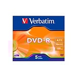Verbatim DVDR 16x Advanced AZO Bobina 5u 47GB DVD