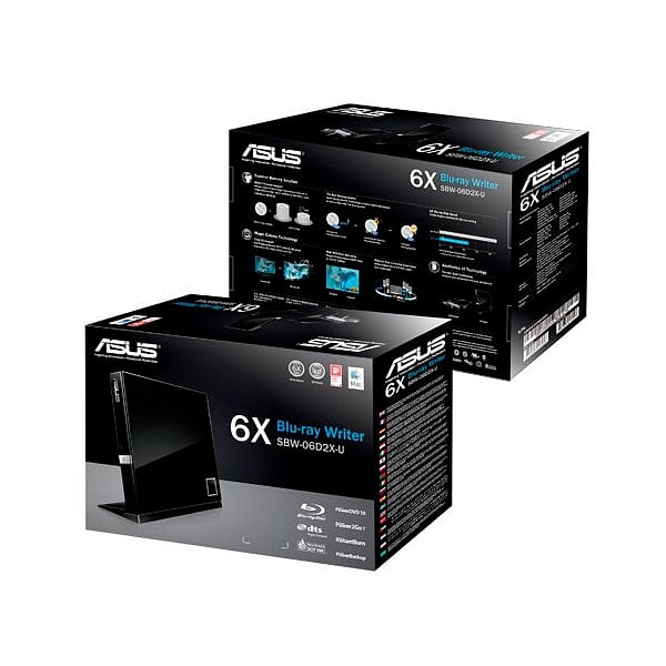 ASUS SBW06D2XU BLURAY Externa USB  Grabadora
