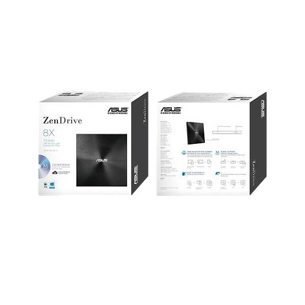 Asus Zendrive U7M DVD RW externa negro  Grabadora