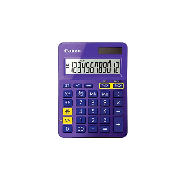 Canon LS123K Morada  Calculadora
