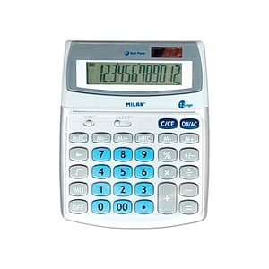 Calculadora Milan Extra grande 12 dígitos  Calculadora