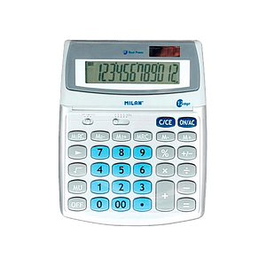 Calculadora Milan Extra grande 12 dígitos  Calculadora