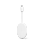 Google Chromecast con Google TV Blanco  Dongle