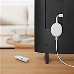Google Chromecast con Google TV Blanco  Dongle