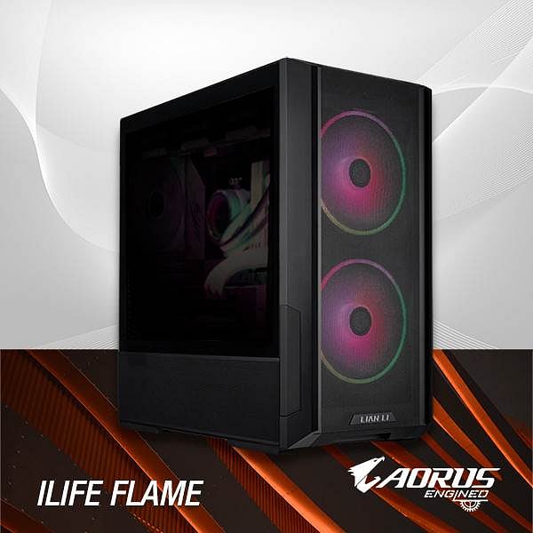 ILIFE Aorus Engined Flame  Intel i5 13400F  16GB RAM  1TB SSD  GeForce RTX 3070  Ordenador Gaming