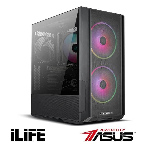 ILIFE PBA Otoño 2024  PC Gaming amp Office  Intel i7 12700KF  32GB RAM DDR5  1TB SSD NVMe  WiFi 6 Bluetooth 52  GeForce RTX 4060 Ti  Ordenador Powered By Asus