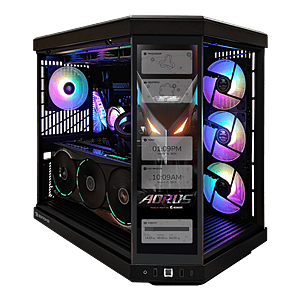 PC Gaming  iBUYPOWER Legend Aorus Champion  Ryzen 9 9950X3D  64GB RAM DDR5  3TB SSD  16TB HDD  GeForce RTX 5090 GDDR7  WiFi 7 BT 54  Windows 11 Pro  Y70TI LCD  Ordenador eSports Profesional