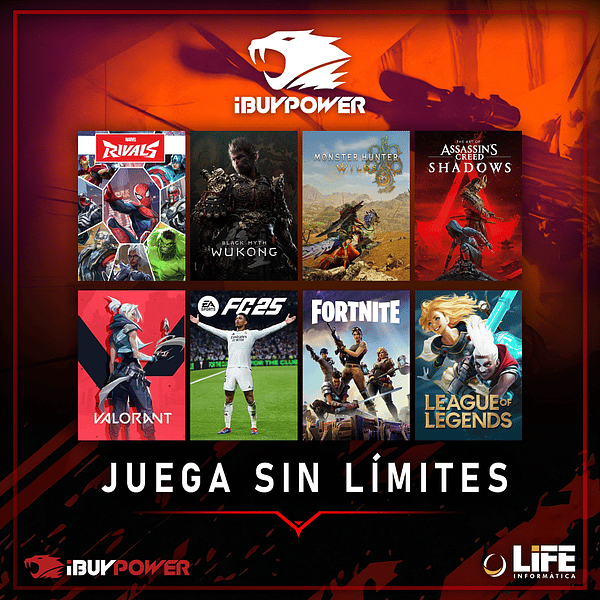 PC Gaming  iBUYPOWER Anniversary 34  AMD Ryzen 7 9800X3D  32GB DDR5 6000MHz  1TB SSD 7400MBS  WiFi  GeForce RTX5080 16GB DLSS4  Ordenador Powered by Asus