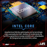 PC Gaming  iBUYPOWER Anniversary 35  Intel Core i5 14400F  32GB RAM  1TB SSD Gen4  GeForce RTX 5060 8GB DLSS4  WiFi AC53  Ordenador Powered By Asus