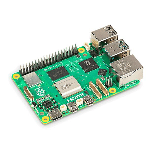 Raspberry Pi 5 B  Mini PC Broadcom Quad Core 24Ghz 8GB GBLAN Bluetooth 50 BLE Wifi AC