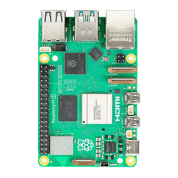 Raspberry Pi 5 B  Mini PC Broadcom Quad Core 24Ghz 8GB GBLAN Bluetooth 50 BLE Wifi AC