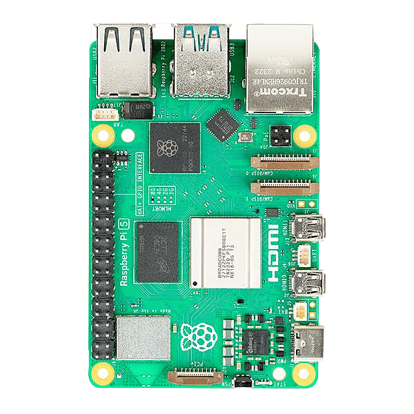 Raspberry Pi 5 B  Mini PC Broadcom Quad Core 24Ghz 8GB GBLAN Bluetooth 50 BLE Wifi AC