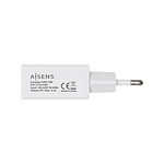 Aisens A1100404 USB 10W Blanco  Cargador USB