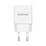 Aisens A110-0526 USB-A 10W Blanco - Cargador USB