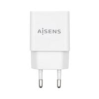 Aisens A110-0526 USB-A 10W Blanco - Cargador USB
