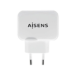 Aisens A1100439 17W 2xUSB Blanco  Cargador USB Aisens A1100439 17W 2xUSB Blanco  Cargador USB