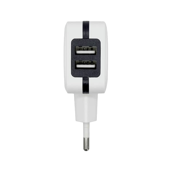 Aisens A1100439 17W 2xUSB Blanco  Cargador USB