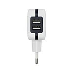 Aisens A1100439 17W 2xUSB Blanco  Cargador USB