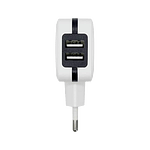 Aisens A1100439 17W 2xUSB Blanco  Cargador USB Aisens A1100439 17W 2xUSB Blanco  Cargador USB