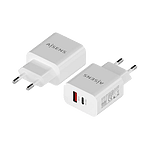 Aisens A110-0681 20W USB-C USB-A Blanco - Cargador USB