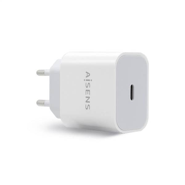 Aisens A1100537 20W USBC Blanco  Cargador USB