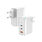 Aisens ASCH100W3P008W  2x USBA  USBC  100W  Blanco  Cargador USB