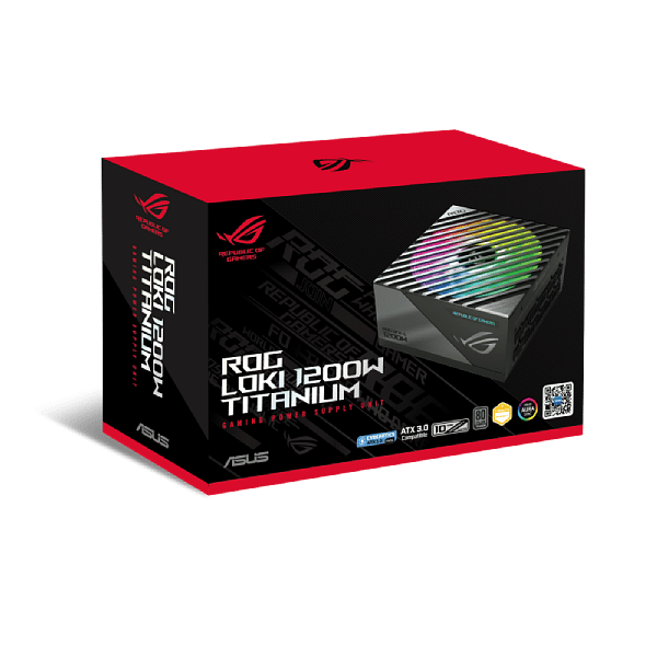 Asus ROG Loki SFXL 1200T Titanium  Fuente de alimentación 1200W 80 Plus Titanium PCIe Gen 50 Aura RGB