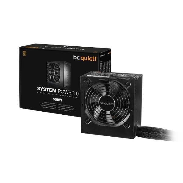 Be Quiet System Power 9 500W 80 Bronze  Fuente