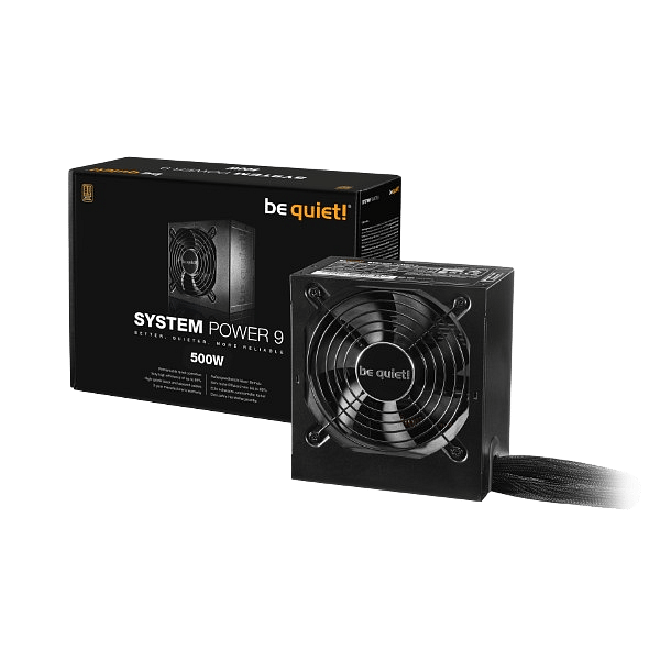 Be Quiet System Power 9 500W 80 Bronze  Fuente