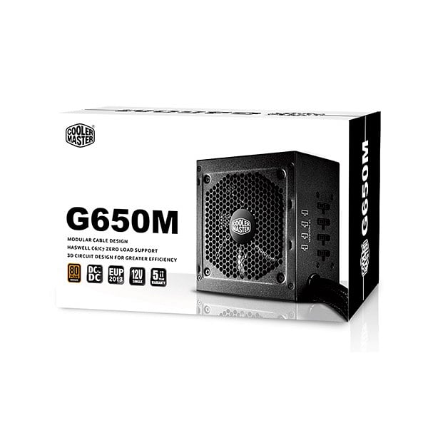 Cooler Master G650M 80 Bronze modular 650W  Fuente