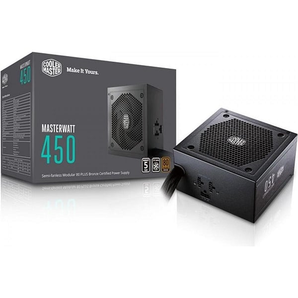 Cooler master MasterWatt 450 W 80 Bronze FA