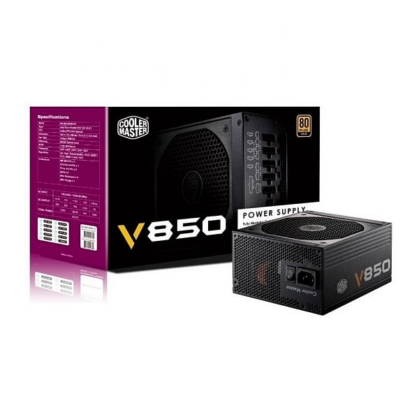 Cooler Master V850 850W full modular 80Gold  Fuente