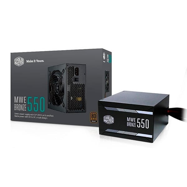 Cooler Master MWE 550W 80 Bronze  Fuente