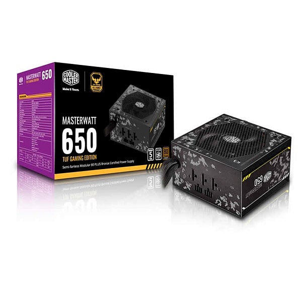 Cooler Master master watt 650W 80 Bronze TUF  FA