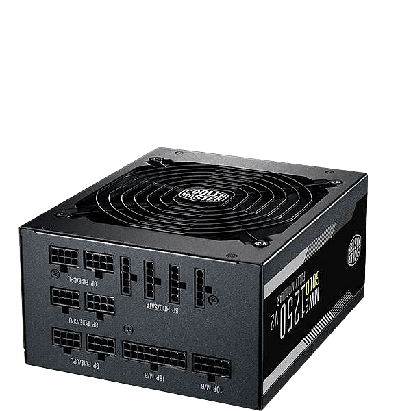 Cooler Master MWE Gold 1250 V2  Fuente Full Modular 1250W 80 Plus Gold PSU