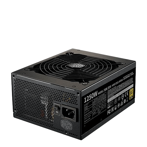 Cooler Master MWE Gold 1250 V2  Fuente Full Modular 1250W 80 Plus Gold PSU