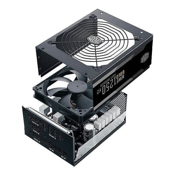 Cooler Master MWE Gold 1250 V2  Fuente Full Modular 1250W 80 Plus Gold PSU