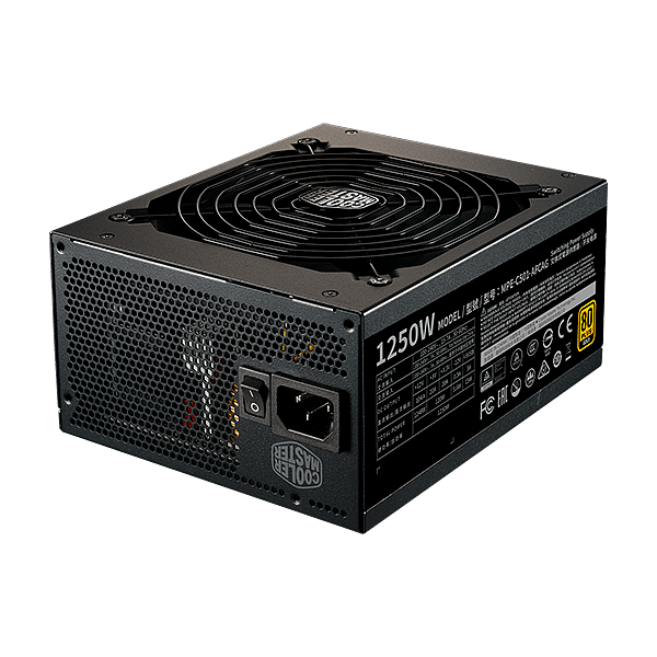 Cooler Master MWE 80 Plus Gold 1250W V2 ATX  Fuente de alimentación Full Modular