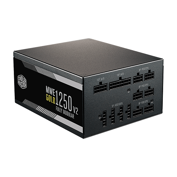 Cooler Master MWE 80 Plus Gold 1250W V2 ATX  Fuente de alimentación Full Modular