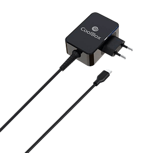 CoolBox alimentador universal 65w con USBC  14 puntas para ordenador portátil