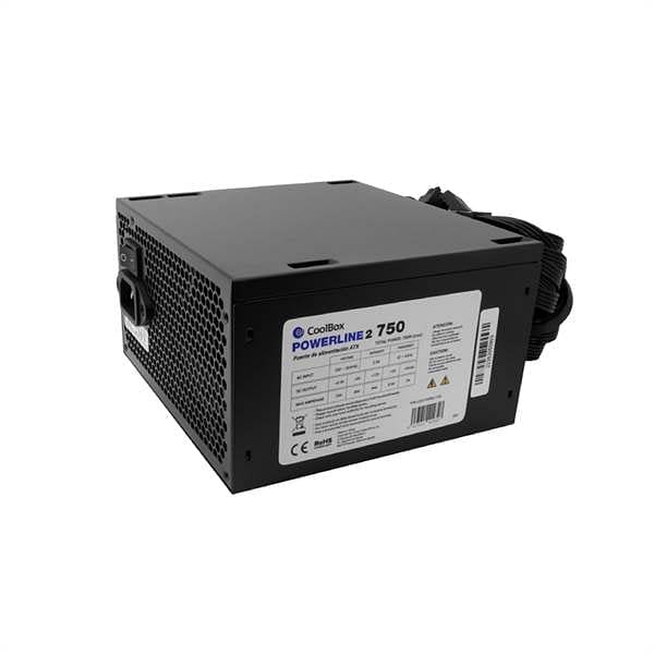 Coolbox Fuente Alimentacion 750W PowerLine2 eficiencia 85