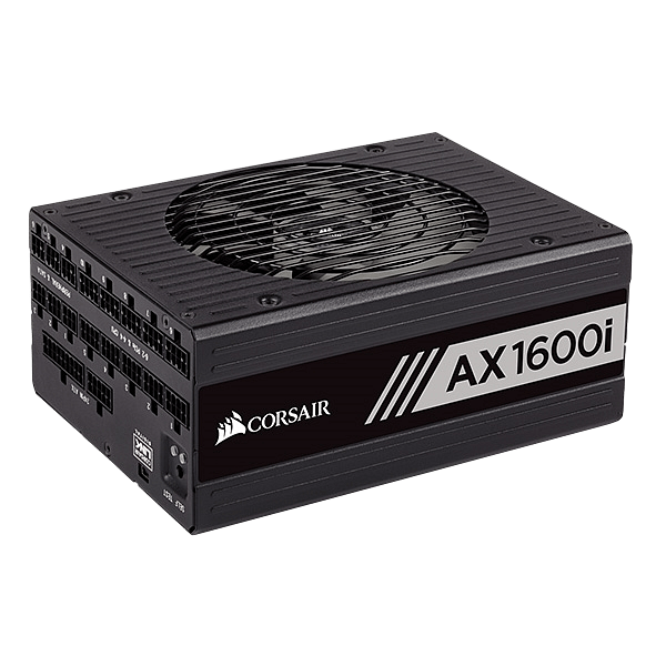 Corsair AX1600i Digital 80 Titanium Full modular 1600 vatios  Fuente de Alimentación