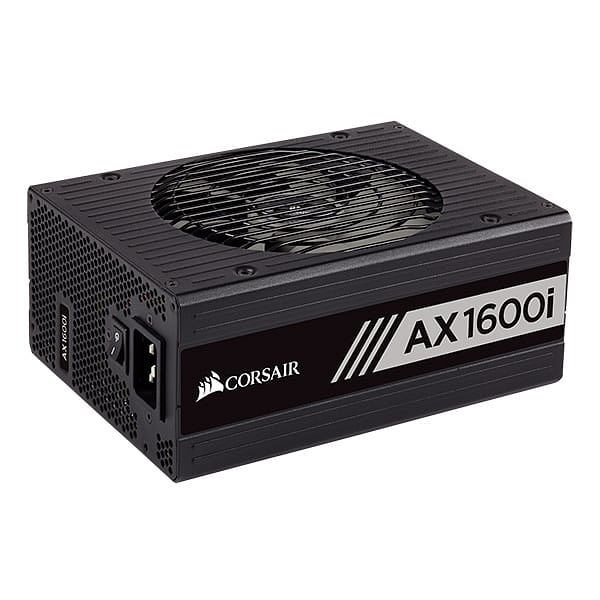 Corsair AX1600i Digital 80 Titanium Full modular 1600 vatios  Fuente de Alimentación
