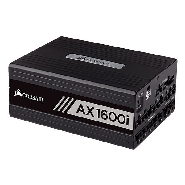 Corsair AX1600i Digital 80 Titanium Full modular 1600 vatios  Fuente de Alimentación