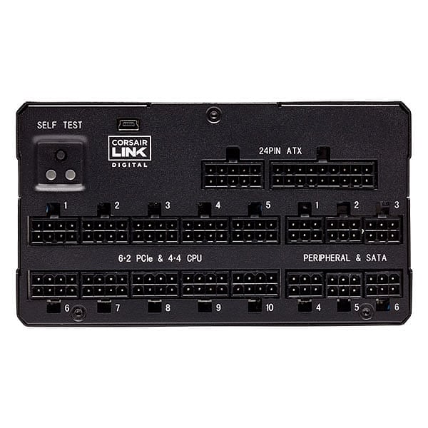 Corsair AX1600i Digital 80 Titanium Full modular 1600 vatios  Fuente de Alimentación