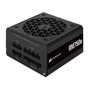 Corsair RM750E 750W Cybenetics Gold Full Modular ATX 31 PCIe 51  Fuente de alimentación