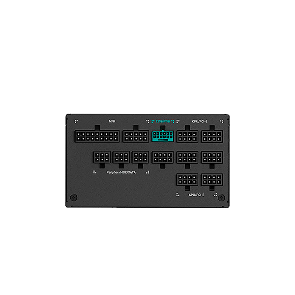 Deepcool PX1000P 1000W 80 Platinum Modular PCIe 50   Fuente de alimentación