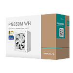 Deepcool PN850M 850W 80 Plus Gold ATX 31 PCIe 51 Fuente de alimentación Blanca Deepcool PN850M 850W 80 Plus Gold ATX 31 PCIe 51 Fuente de alimentación Blanca