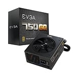 EVGA 750W GQ 80 Plus Gold  Fuente de Alimentación
